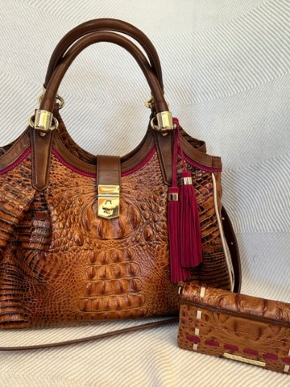 BRAHMIN Elise Satchel/Crossbody